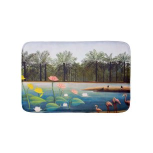Henri Rousseau - De Flamingo's Badmat