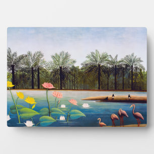 Henri Rousseau - De Flamingo's Fotoplaat