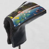 Henri Rousseau - De Flamingo's Golfheadcover (3/4 voorkant)