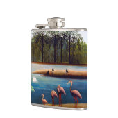 Henri Rousseau - De Flamingo's Heupfles (Links)