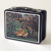 Henri Rousseau - De Hongaarse Leeuw (Achterkant)