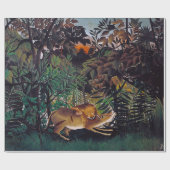 Henri Rousseau - De Hongaarse Leeuw Cadeaupapier (Vlak)