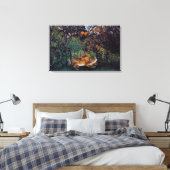 Henri Rousseau - De Hongaarse Leeuw Canvas Afdruk (Insitu (Slaapkamer))