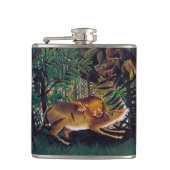 Henri Rousseau - De Hongaarse Leeuw Heupfles (Voorkant)