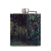 Henri Rousseau - De Hongaarse Leeuw Heupfles (Achterkant)