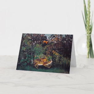 Henri Rousseau - De Hongaarse Leeuw Kaart