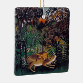 Henri Rousseau - De Hongaarse Leeuw Keramisch Ornament (Rechts)