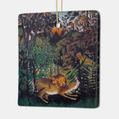 Henri Rousseau - De Hongaarse Leeuw Keramisch Ornament (Links)