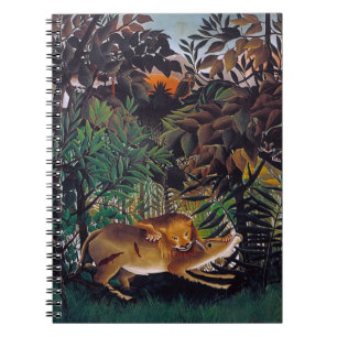 Henri Rousseau - De Hongaarse Leeuw Notitieboek