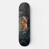 Henri Rousseau - De Hongaarse Leeuw Persoonlijk Skateboard (Voorkant)