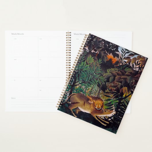 Henri Rousseau - De Hongaarse Leeuw Planner (Display)