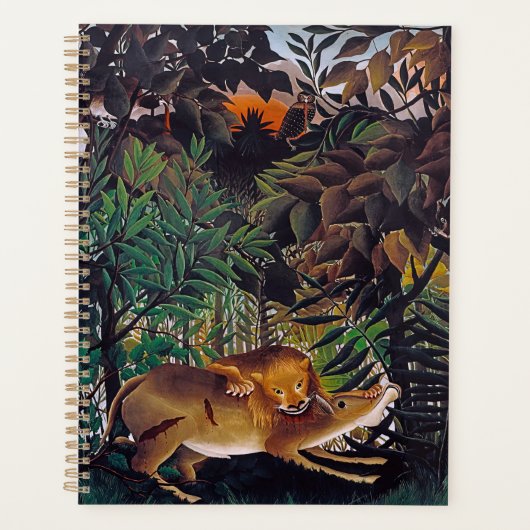 Henri Rousseau - De Hongaarse Leeuw Planner (Voorkant)