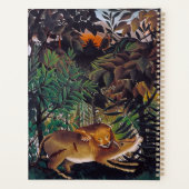 Henri Rousseau - De Hongaarse Leeuw Planner (Achterkant)