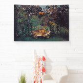 Henri Rousseau - De Hongaarse Leeuw Spandoek (Insitu)