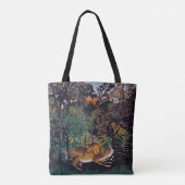 Henri Rousseau - De Hongaarse Leeuw Tote Bag (Achterkant)