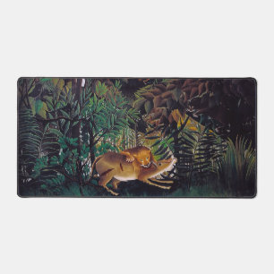 Henri Rousseau - De hongerige leeuw Bureaumat