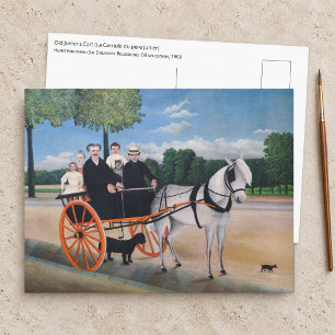 Henri Rousseau - De Kar van vader Junier Briefkaart