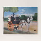 Henri Rousseau - De kar van vader Junier Legpuzzel (Horizontaal)
