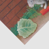 Henri Rousseau - De maaltijd van het konijn Tissuepapier (Detail)