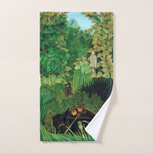 Henri Rousseau - De Merry Jesters Bad Handdoek (Handdoek)