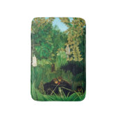 Henri Rousseau - De Merry Jesters Badmat (Voorkant Verticaal)