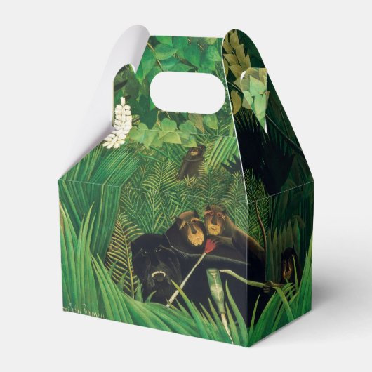 Henri Rousseau - De Merry Jesters Bedankdoosjes (Voorkant Zijde)