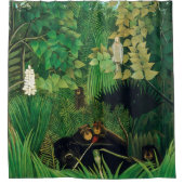 Henri Rousseau - De Merry Jesters Douchegordijn (Voorkant)