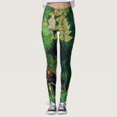 Henri Rousseau - De Merry Jesters Leggings (Voorkant)