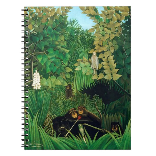 Henri Rousseau - De Merry Jesters Notitieboek (Voorkant)