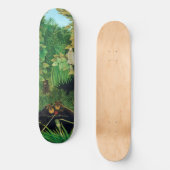 Henri Rousseau - De Merry Jesters Persoonlijk Skateboard (Voorkant)
