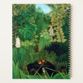 Henri Rousseau - De Merry Jesters Planner (Achterkant)