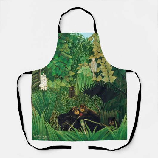 Henri Rousseau - De Merry Jesters Schort (Voorkant)