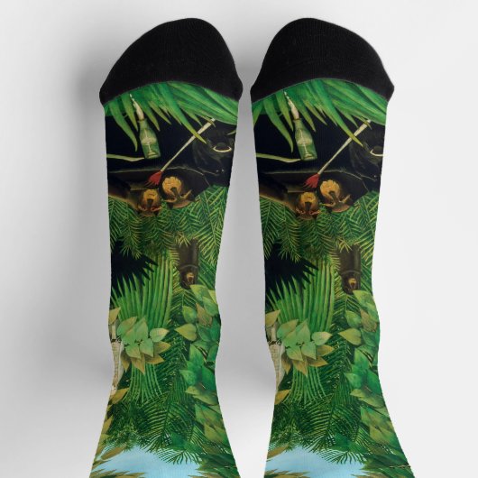 Henri Rousseau - De Merry Jesters Sokken (Top)