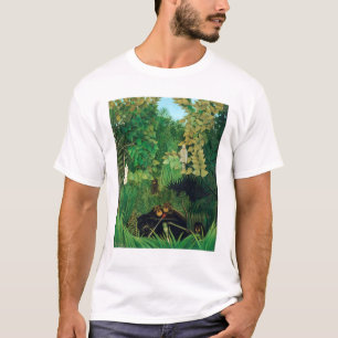 Henri Rousseau - De Merry Jesters T-shirt
