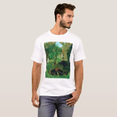 Henri Rousseau - De Merry Jesters T-shirt (Voorkant volledig)