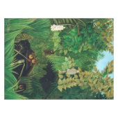 Henri Rousseau - De Merry Jesters Tafelkleed (Voorkant (Horizontaal))