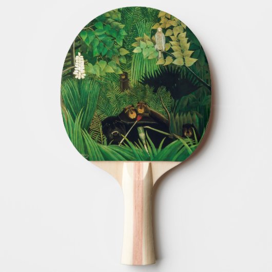Henri Rousseau - De Merry Jesters Tafeltennisbatje (Voorkant)