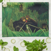 Henri Rousseau - De Merry Jesters Theedoek (Gevouwen)