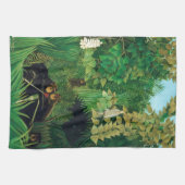 Henri Rousseau - De Merry Jesters Theedoek (Horizontaal)