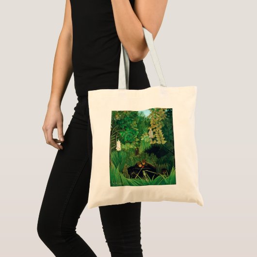 Henri Rousseau - De Merry Jesters Tote Bag (Voorkant (product))