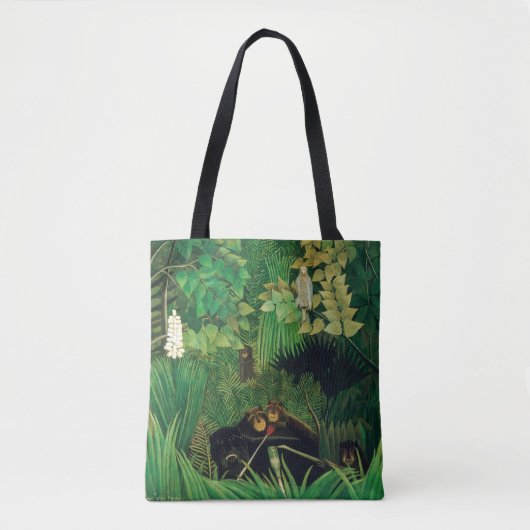 Henri Rousseau - De Merry Jesters Tote Bag (Voorkant)