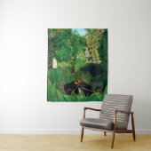 Henri Rousseau - De Merry Jesters Wandkleed (In situ)