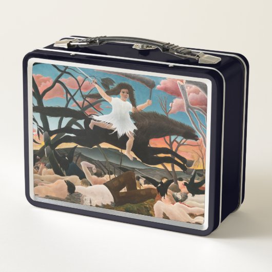 Henri Rousseau - De oorlog (Achterkant)