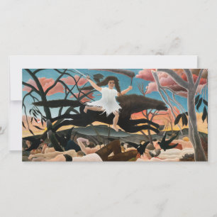 Henri Rousseau - De Oorlog Bedankkaart