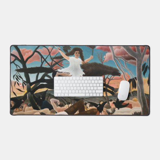 Henri Rousseau - De oorlog Bureaumat (Keyboard & Muis)