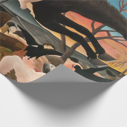 Henri Rousseau - De oorlog Cadeaupapier (Hoek)