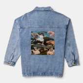 Henri Rousseau - De oorlog Denim Jacket (Achterkant)