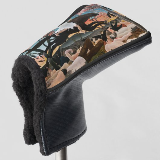 Henri Rousseau - De oorlog Golfheadcover (3/4 voorkant)