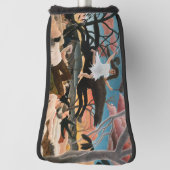 Henri Rousseau - De oorlog Golfheadcover (Draai 90)