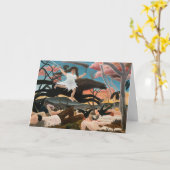 Henri Rousseau - De oorlog Kaart (Gele Bloem)